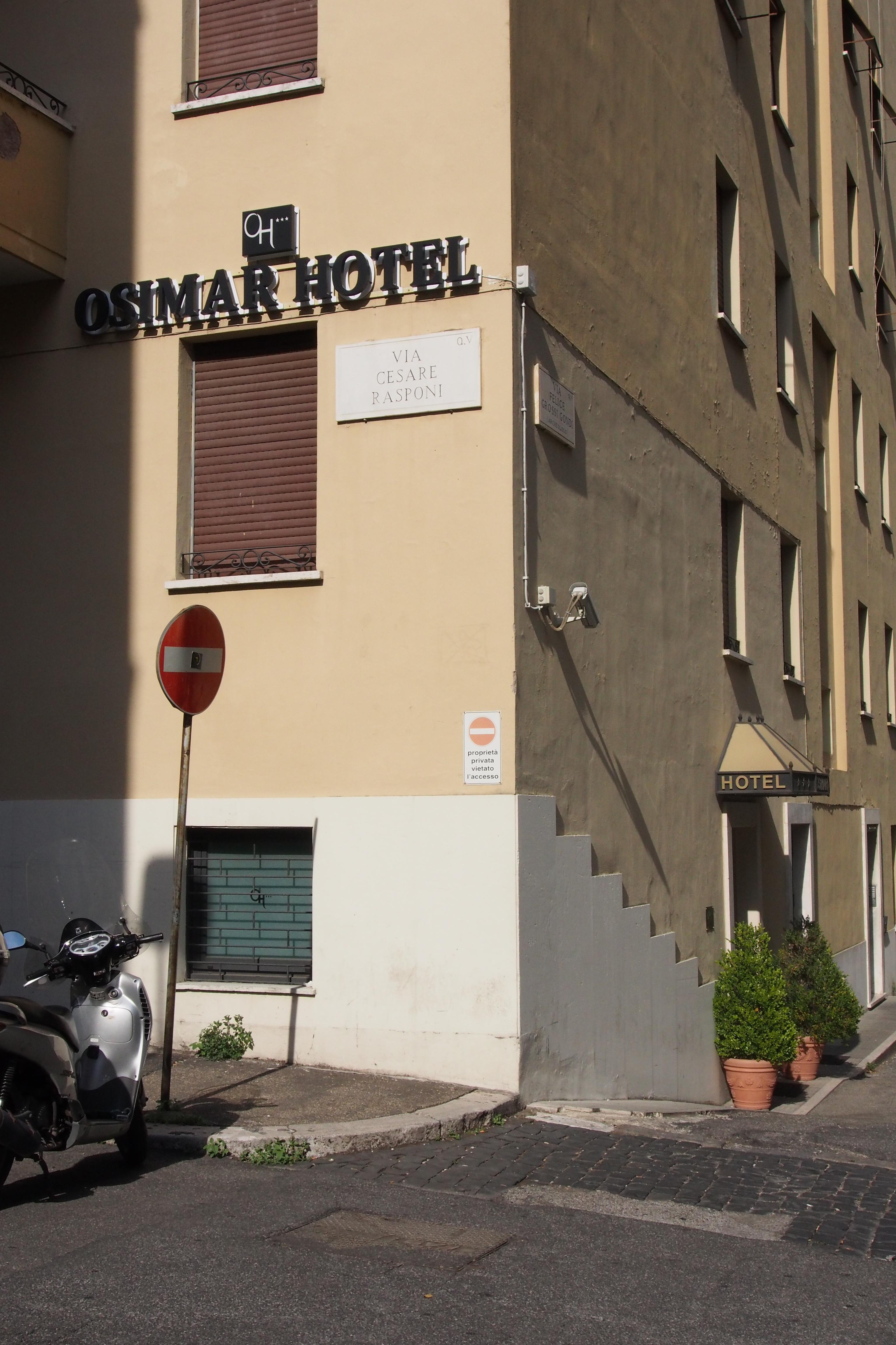 Hotel Osimar Roma Esterno foto